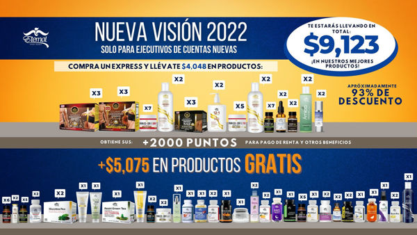 Picture of Super Express Registracion Vision 2022 $9,123 en productos