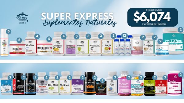 Imagen de Super Express Registracion 021725-1: Suplementos $6074 en Productos