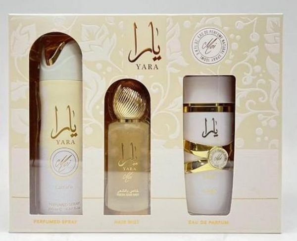 Imagen de Promocion P040825-4 (1 E): Set de Perfume Yara Blanco