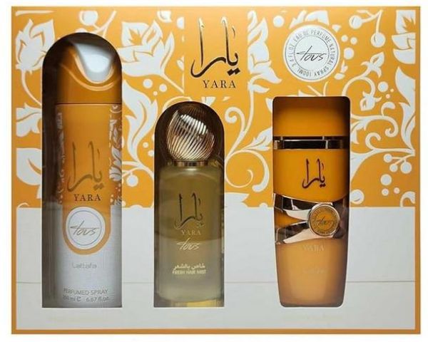 Imagen de Promocion P040825-5 (1 E): Set de Perfume Yara Amarillo