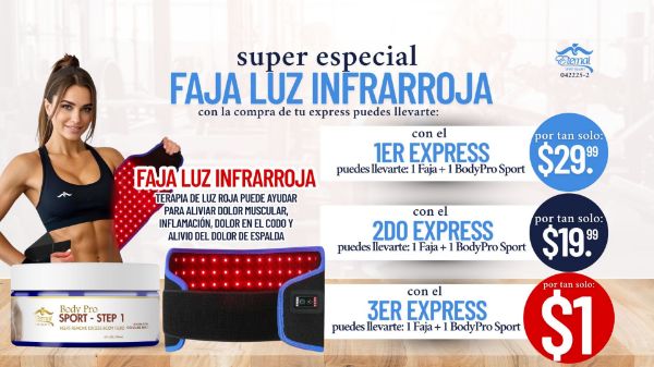 Imagen de Promocion 042225-2_1 (1E): Faja Luz Infrarroja (Primer Express)