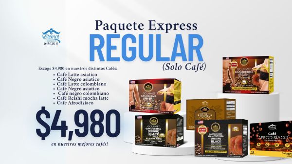 Imagen de Paquete Express Registro Regular (Solo Cafe) $4980