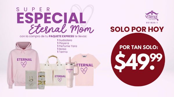 Imagen de Promo 041925-1 (1E): Super Especial Eternal Mom ($49.99)