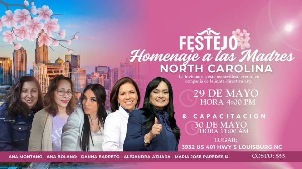 Imagen de Ticket para Evento Homenaje a las Madres (Norte Carolina) - 29 de Mayo, 2025