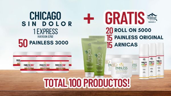 Imagen de Super Express Recompra 060625-1:  Alivio Del Dolor Evento Chicago