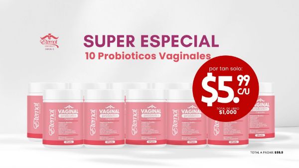 Imagen de Promocion 061125-2 (1D): Especial 10 Probioticos Vaginales