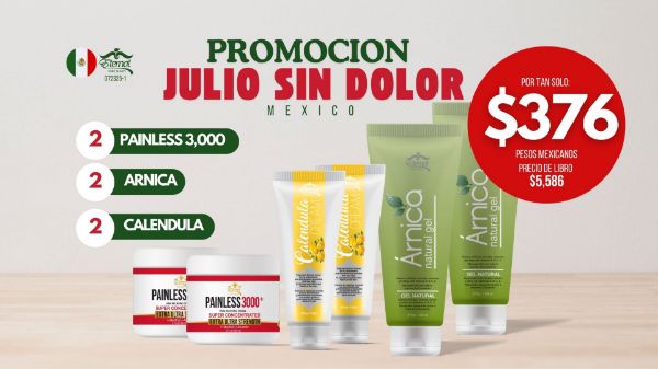 Imagen de Promocion 072325-1 (1 E): Especial Julio Sin Dolor (Mexico)