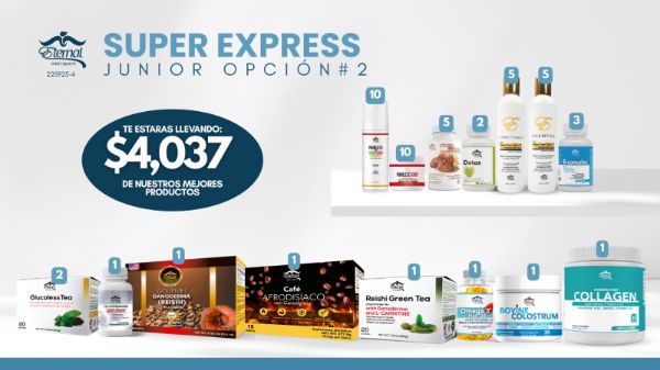 Imagen de Paquete Super Express Junior Registracion Opcion #2 220925-4 $4037 en productos