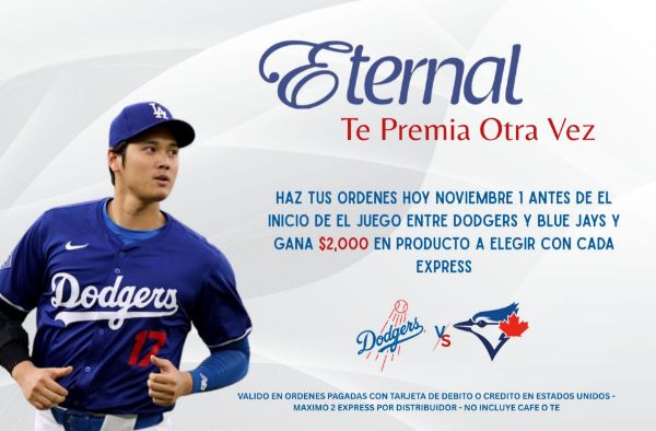 Imagen de Promocion 110125: Productos a Escoger GRATIS (Premio Juego de Beisbol Los Angeles Dodgers Noviembre 01)