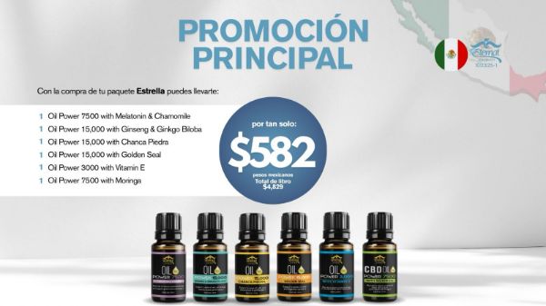 Imagen de Promocion 102325-1 (1 E): Especial Aceites para Mexico